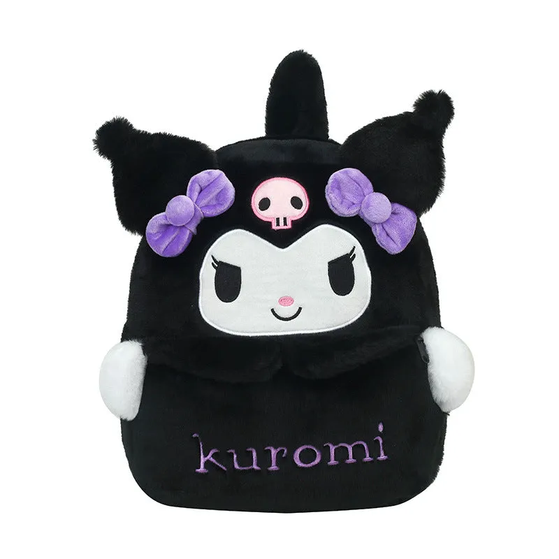 Clow Cute Hello Kitty Large Capacity Soft Backpacks