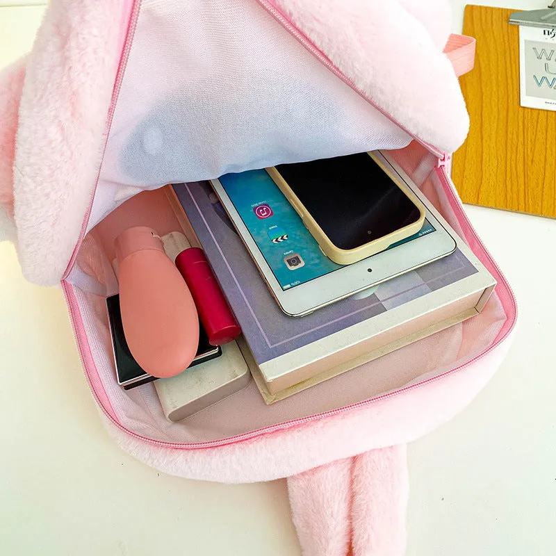 Clow Cute Hello Kitty Large Capacity Soft Backpacks
