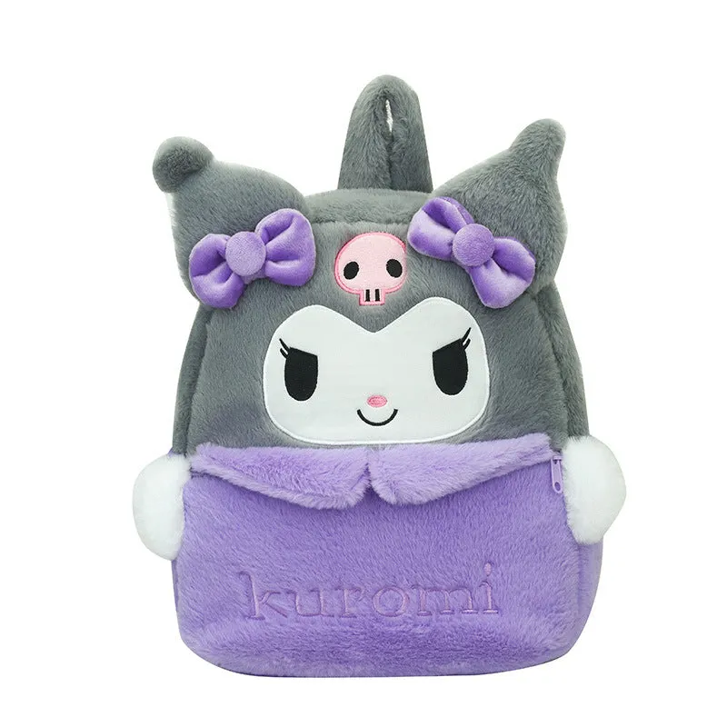 Clow Cute Hello Kitty Large Capacity Soft Backpacks