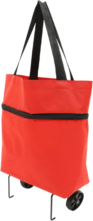 Collapsible Tey Bag with Shoulder Strap Storage Pouch for Outdoor Shopping Grocery Laundry Travel