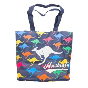 Colourful Kangaroo Foldable Shopping Bag