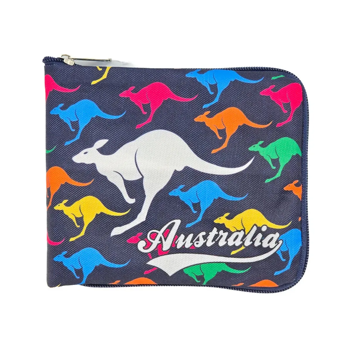 Colourful Kangaroo Foldable Shopping Bag