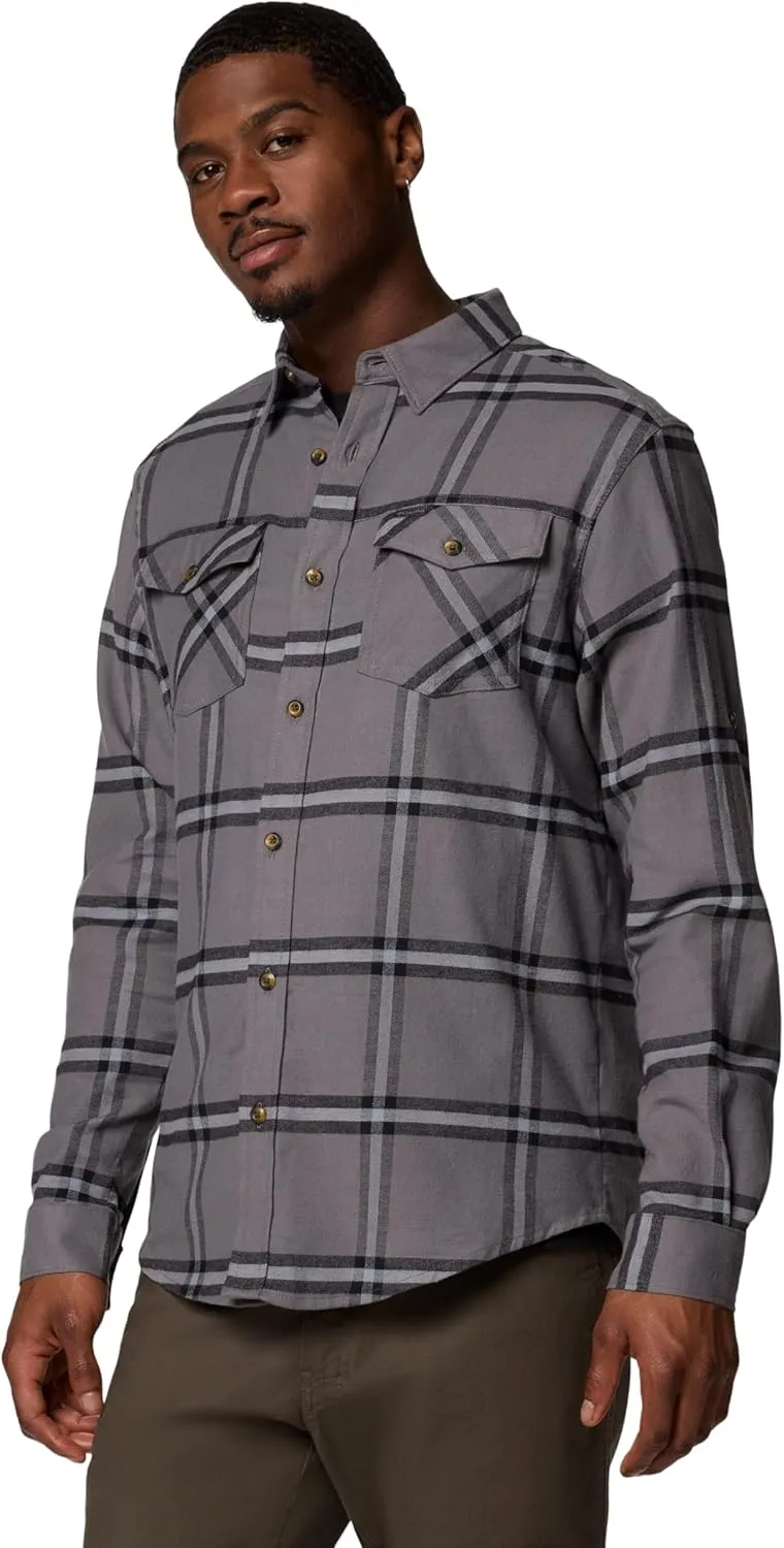 Columbia Men's Bearmouth Springs Roll Up Long Sleeve Flannel Shirt