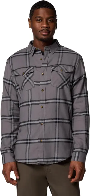 Columbia Men's Bearmouth Springs Roll Up Long Sleeve Flannel Shirt