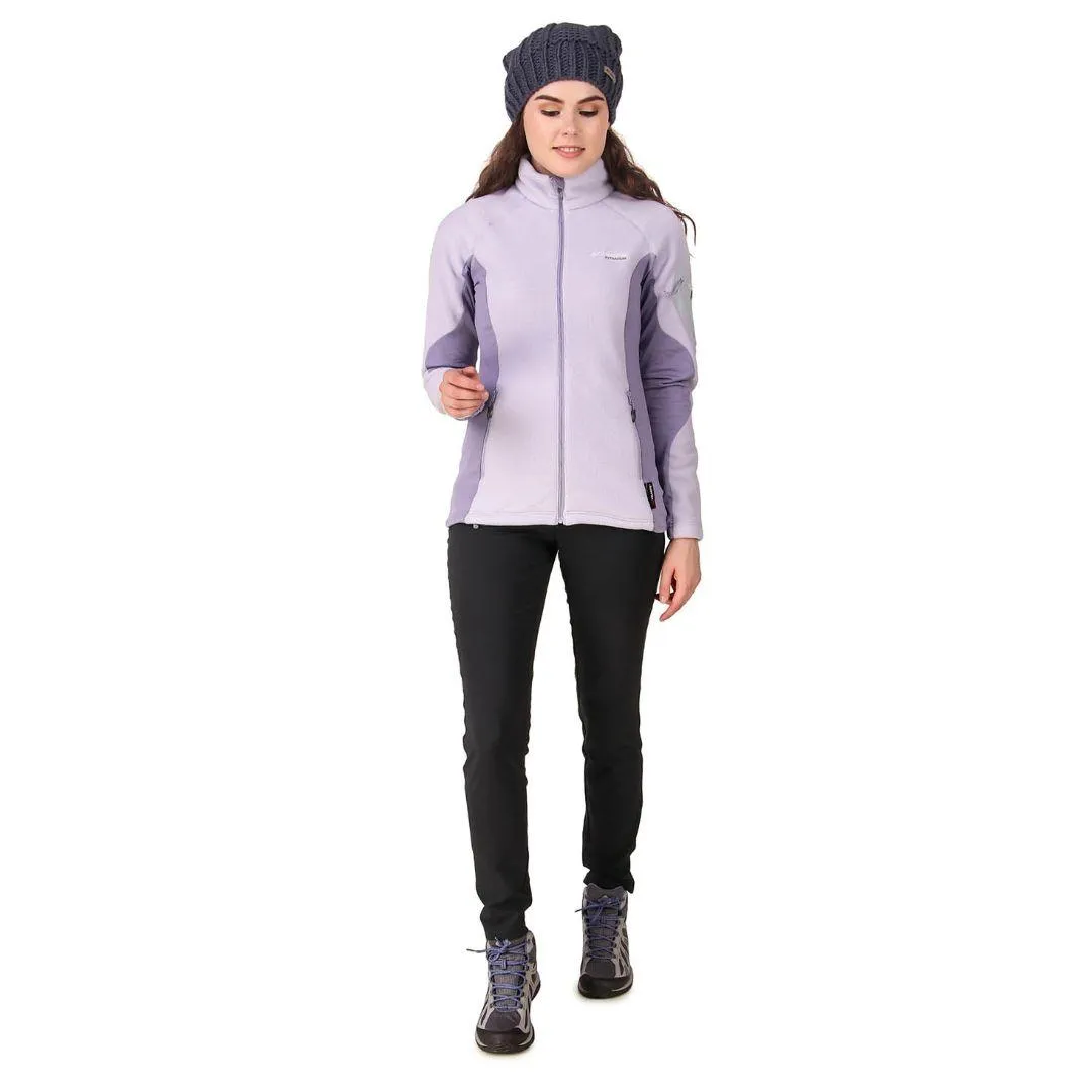 Columbia Women Purple Titan Pass 2.0 II Fleece Jacket