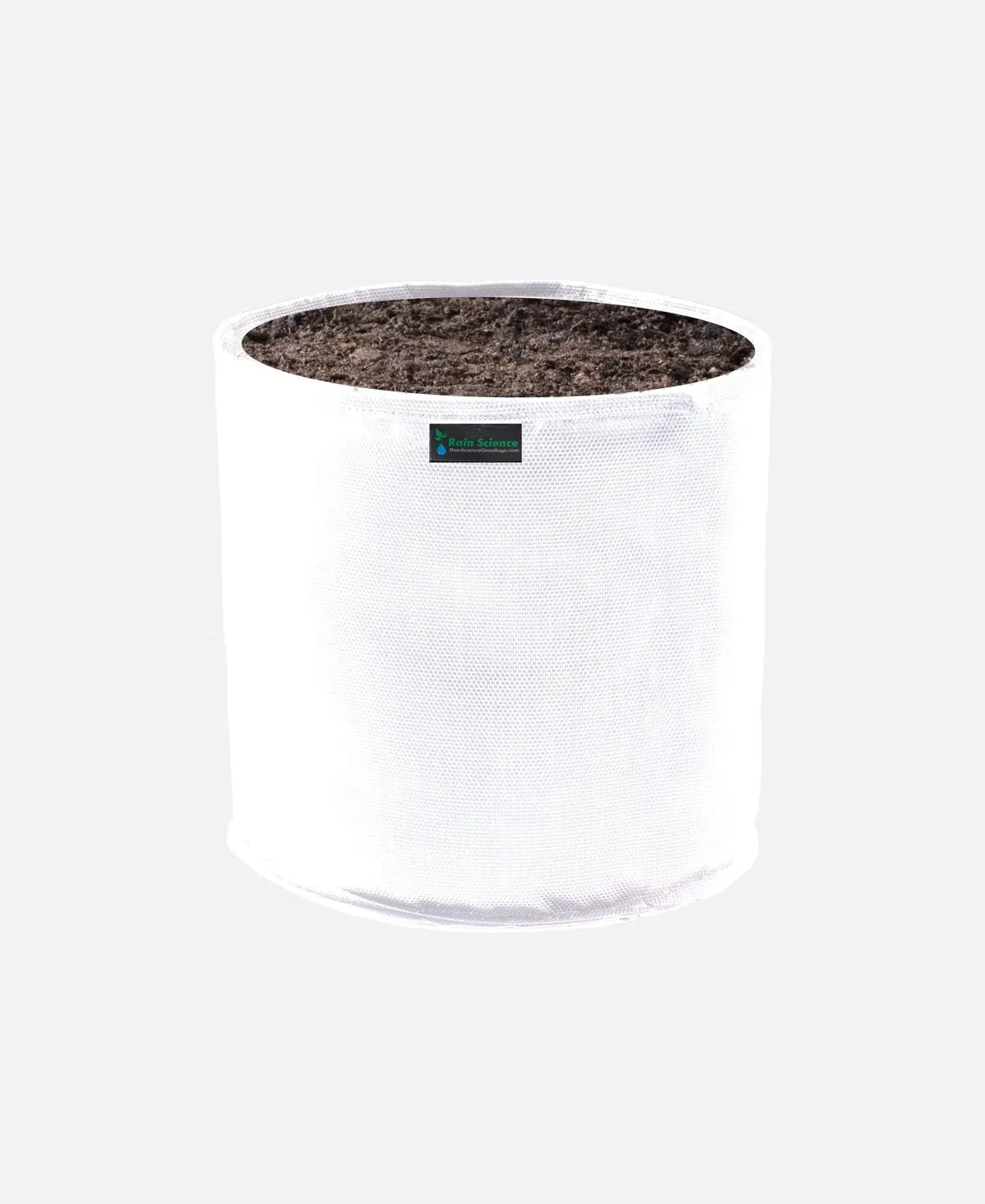 Commercial Grow Bag Pack of 10, Air Pruning Mesh Fabric Plant Containers (7 Gallon, White)