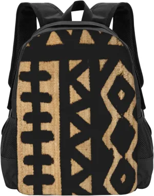 Contemporary African Mud Cloth Print 3 Lightweight Packable Backpack Travel Casual Hiking Daypack Foldable Backpack For Men Women