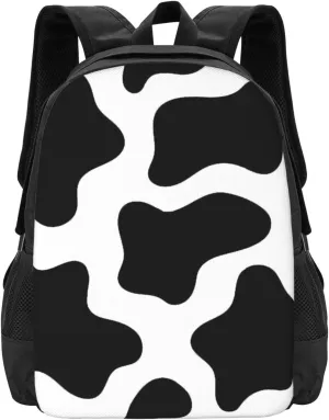 Cow Print Pattern Lightweight Packable Backpack Travel Casual Hiking Daypack Foldable Backpack For Men Women