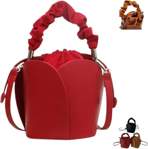 Creative Petal Bag, Unique Petal Design Large Capacity Design Shoulder Bags for Women,Suitable for Shopping, Parties