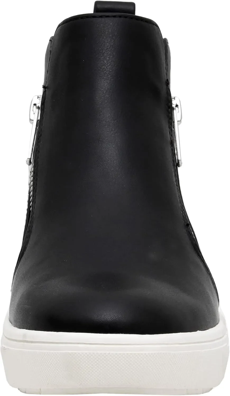 CUSHIONAIRE Women's Hollywood studded Hidden Wedge sneaker  Memory Foam