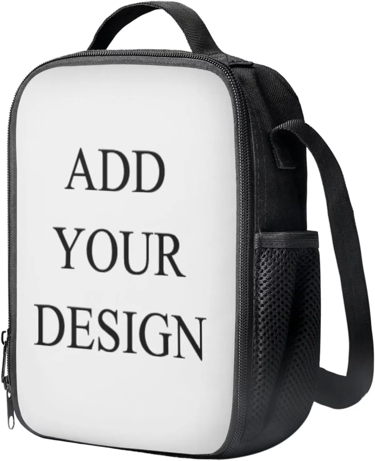 Customized Backpack with Lunch Box and Soft Pencil Case Set for Kids Boys Girls Teens Large Capacity School Bag with Side Pocket Casual Daypack Backpacks Lightweight Bookbag with Compartments