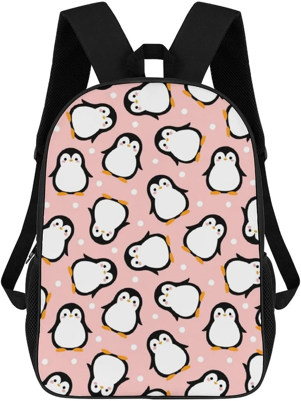 Cute Animal Penguin Backpack Lightweight Waterproof Backpacks Laptop Backpack for Unisex Casual Travel Daypacks Large Capacity