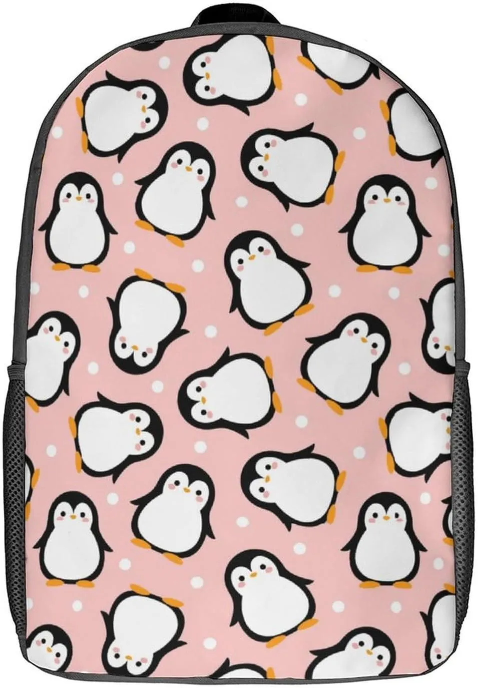 Cute Animal Penguin Backpack Lightweight Waterproof Backpacks Laptop Backpack for Unisex Casual Travel Daypacks Large Capacity
