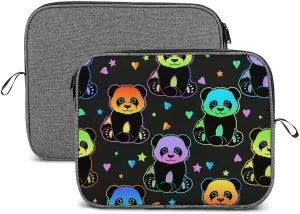 Cute Cats Head Large Capacity Portable Laptop Case Unisex
