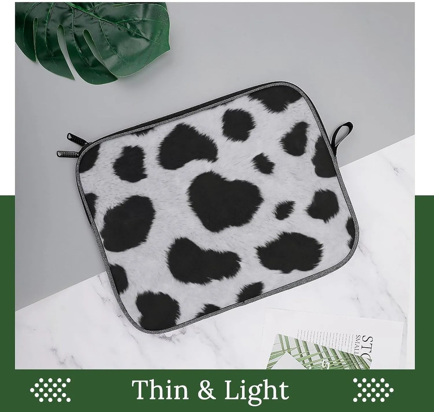 Cute Cats Head Large Capacity Portable Laptop Case Unisex