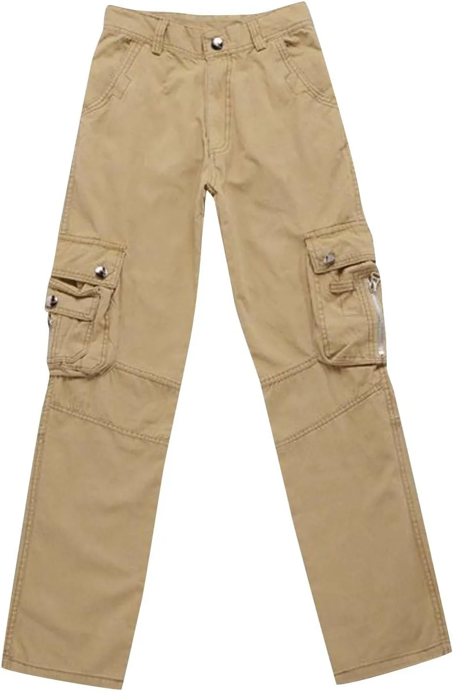 Dademeo Men Military Cargo Pants Combat Trousers Cotton Straight Leg Stretchy Active Pants Athletic Travel Pants with Pockets