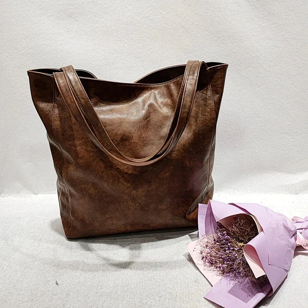 Dagny - Vintage patchwork leather bag