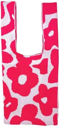 Daisy Shopping Tote Bag - Extra Spacious & Stretchy Reusable Bag - Premium Polyester, Lightweight & Foldable for Daily Use