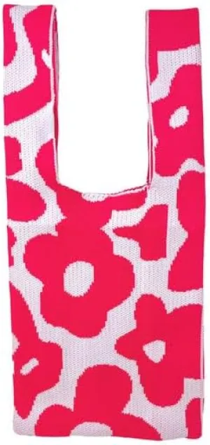 Daisy Shopping Tote Bag - Extra Spacious & Stretchy Reusable Bag - Premium Polyester, Lightweight & Foldable for Daily Use