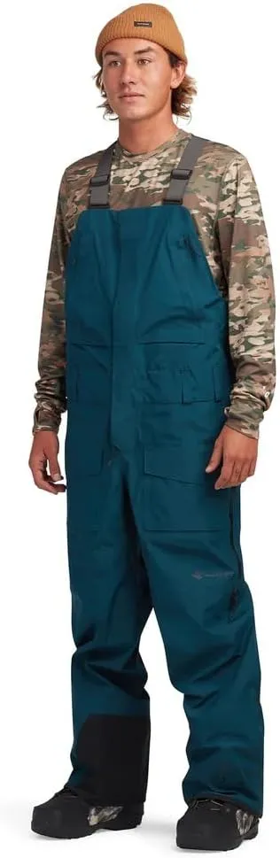 Dakine Stoker Gore-Tex 3L Bib, Waterproof, Breathable, Adjustable Suspenders (US, Alpha, Large, Regular, Regular, Schrund Blue)