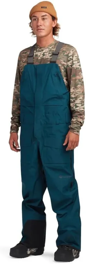 Dakine Stoker Gore-Tex 3L Bib, Waterproof, Breathable, Adjustable Suspenders (US, Alpha, Large, Regular, Regular, Schrund Blue)