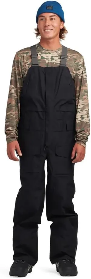 Dakine Stoker Gore-Tex 3L Bib, Waterproof, Breathable, Adjustable Suspenders (US, Alpha, X-Large, Regular, Regular, Black)