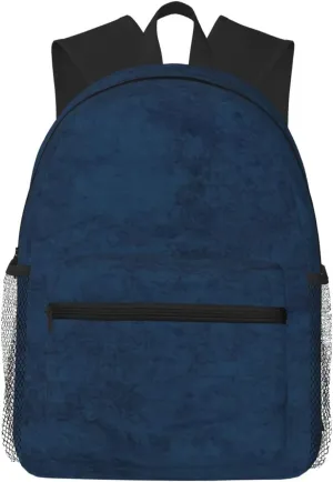 Dark Denim Jeans Lightweight Packable Backpack Travel Casual Hiking Daypack Foldable Backpack For Men Women