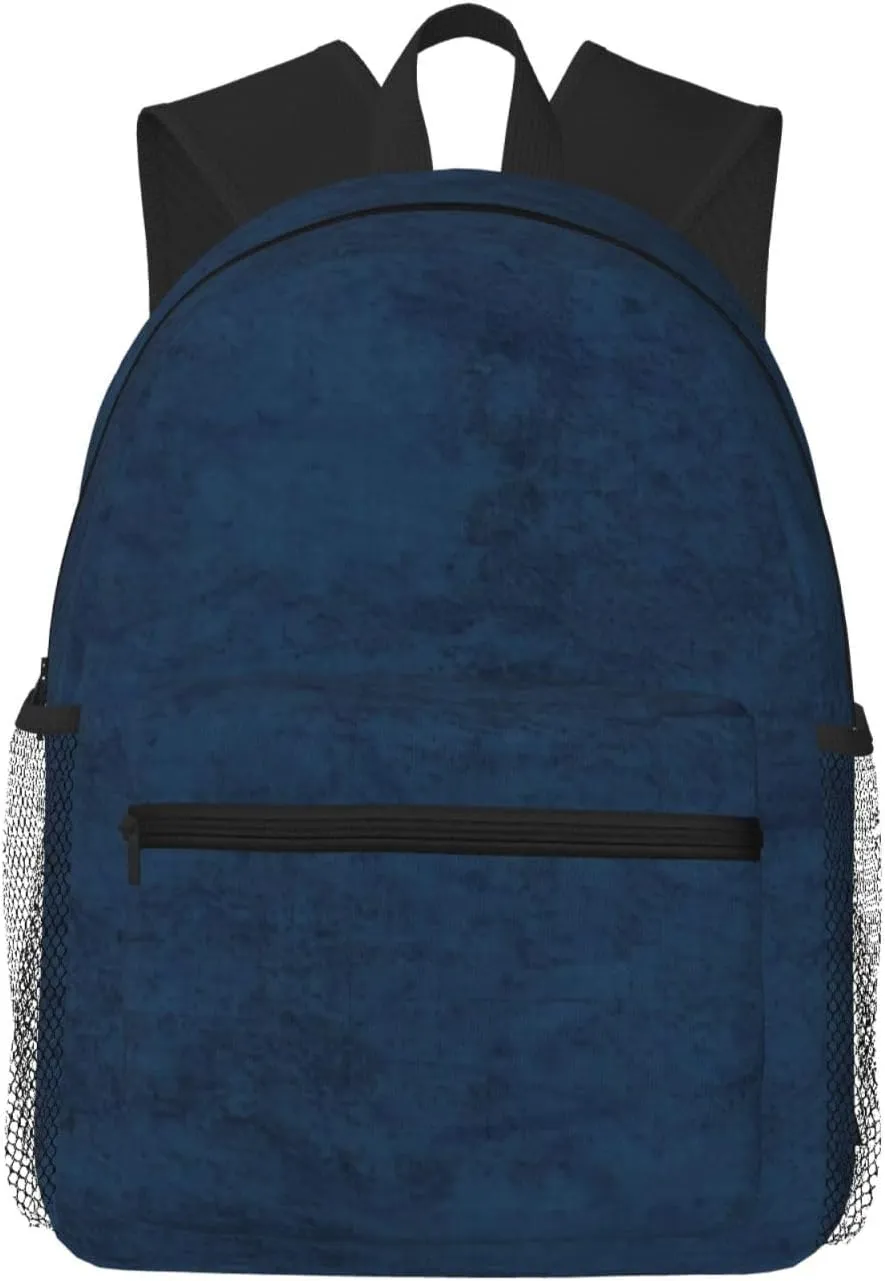 Dark Denim Jeans Lightweight Packable Backpack Travel Casual Hiking Daypack Foldable Backpack For Men Women
