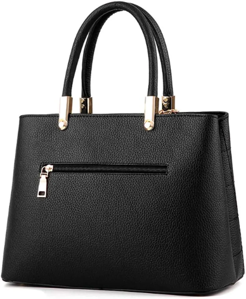 Dayfine Women's Handbag PU Pendant Elderly Large Capacity Shoulder Shopping Bag