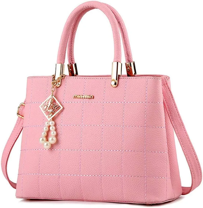 Dayfine Women's Handbag PU Pendant Elderly Large Capacity Shoulder Shopping Bag