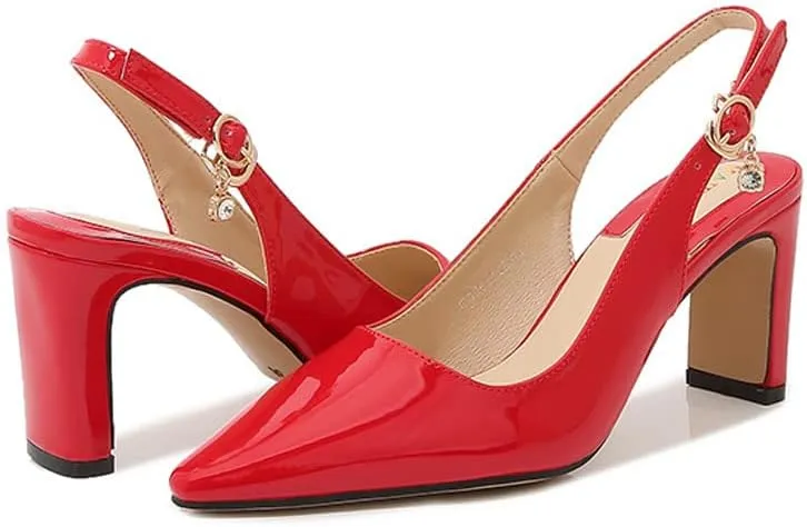 Dear Time Women Sexy Backless Pointy Toe High Heeled Pump Sandals，Patchwork Transparent Wedding Dress Pumps
