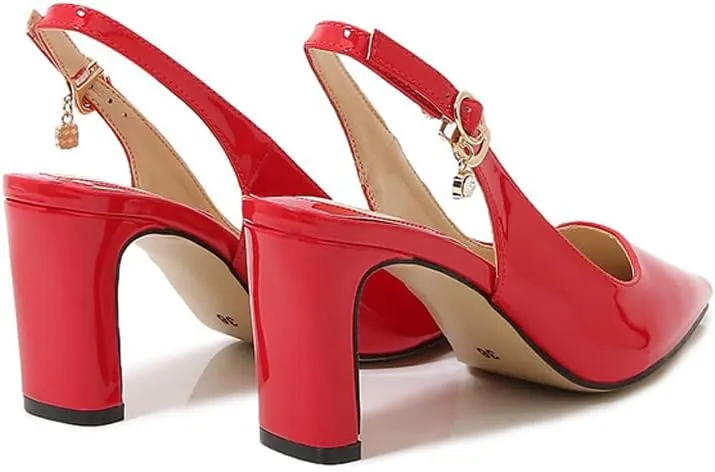 Dear Time Women Sexy Backless Pointy Toe High Heeled Pump Sandals，Patchwork Transparent Wedding Dress Pumps