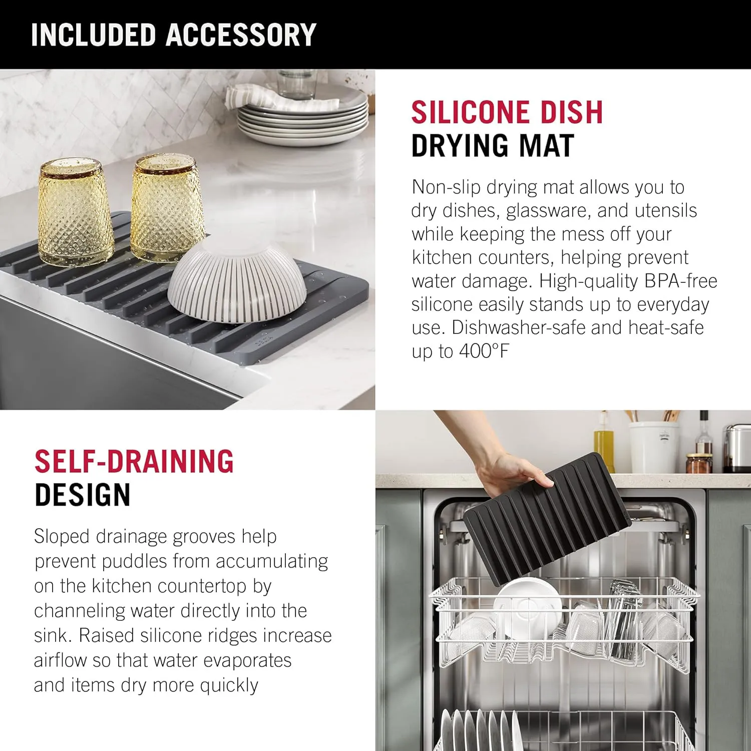 DELTA FAUCET 95B932-32S-SS Lorelai Workstation Kitchen Sink Undermount Stainless Steel Single Bowl with WorkFlow Ledge and Chef’s Kit of 6 Accessories