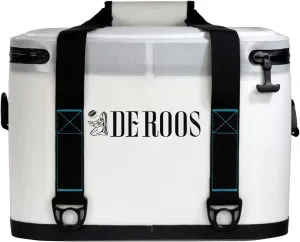 DEROOS 18/27/35Cans 72-Hours Soft Cooler Bag Leak-Proof Soft Pack Cooler Bag Waterproof Insulated Soft Sided Cooler for Hiking, Camping, Sports, Picnics, Sea Fishing, Road Beach Trip