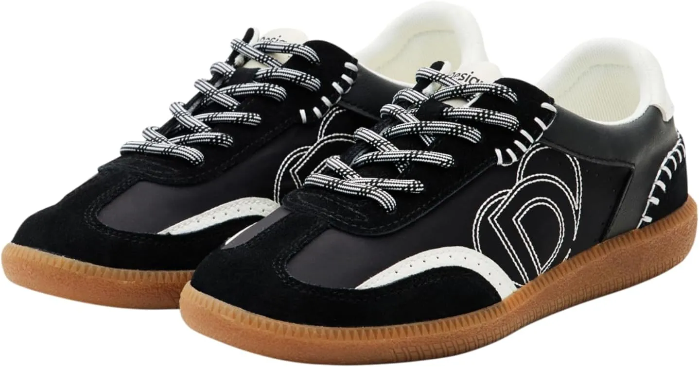 Desigual Women's Shoes 4 Woman Fabric Sneakers Low