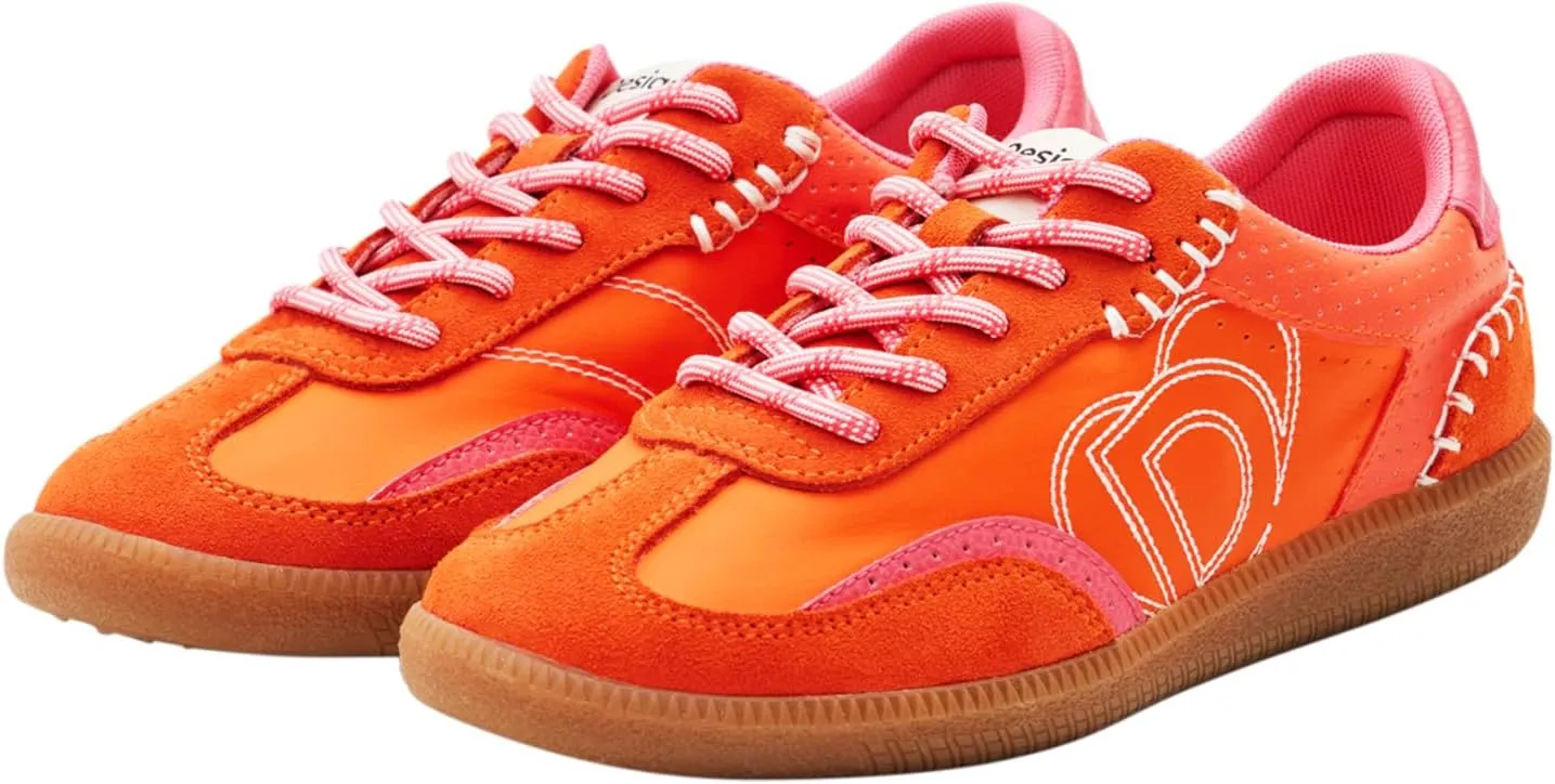 Desigual Women's Shoes 4 Woman Fabric Sneakers Low