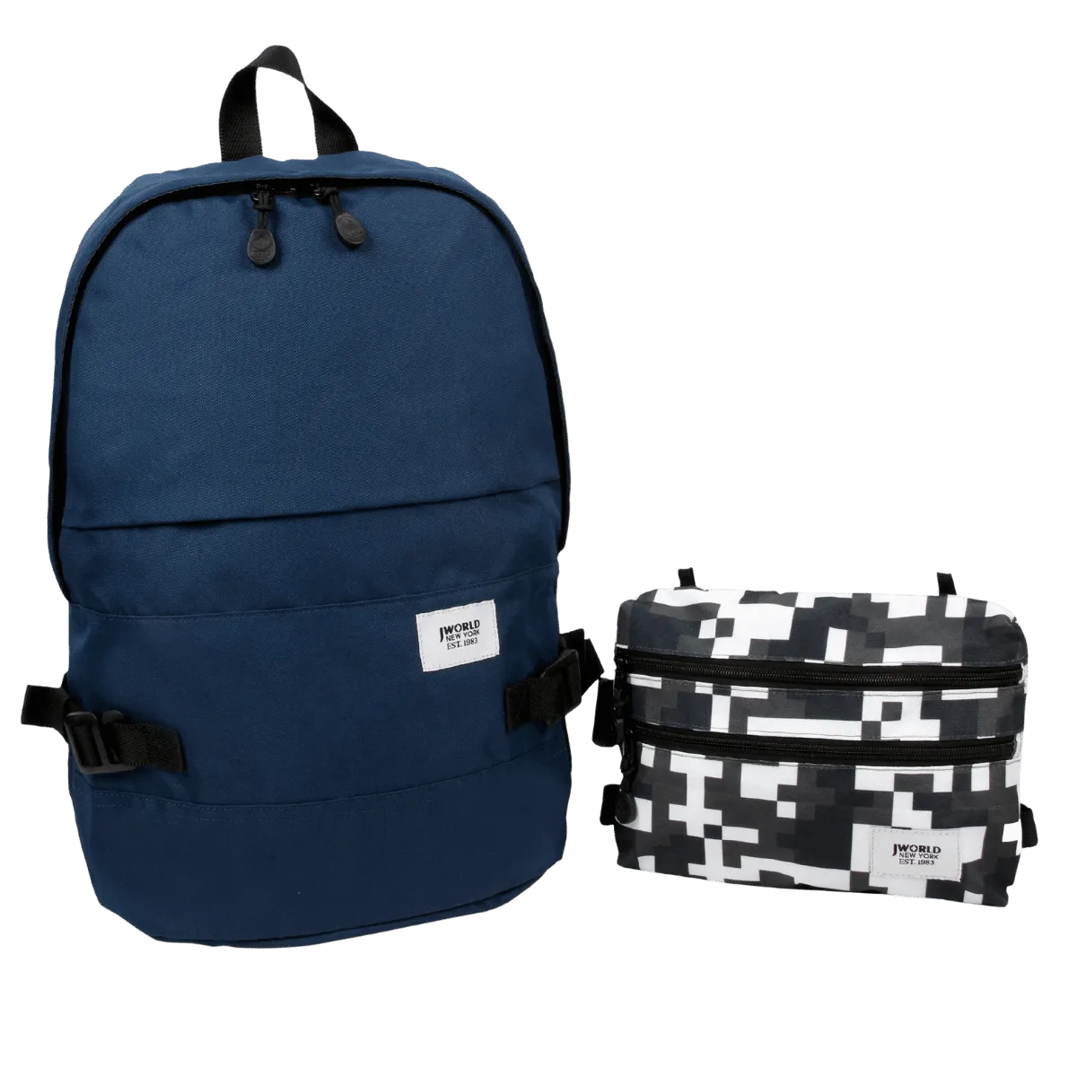 Deuce Detachable Waist Bag & Backpack Set in Camo - Final Sale