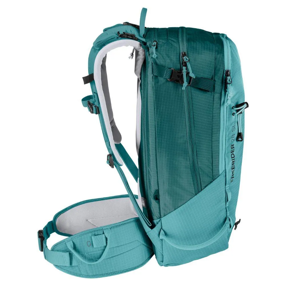 Deuter Women's Freerider 28 Sl Ski Tour Backpack (Dustblue/Deepsea)