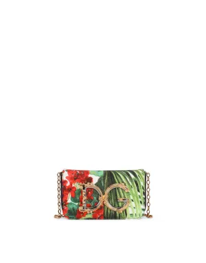 DG Girls clutch in patchwork fabric and ayers
