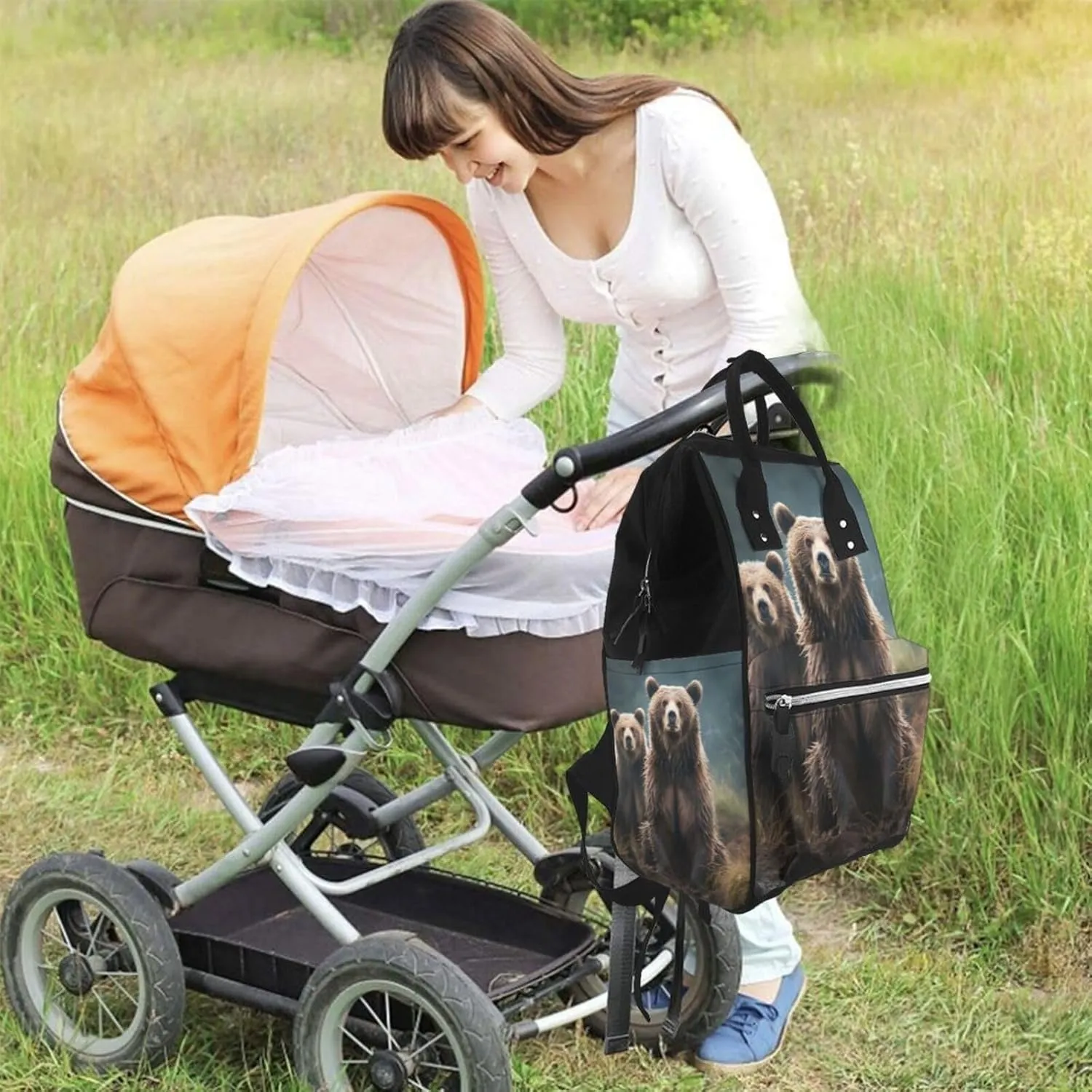 Diaper Bag Backpack Encounter animal Bear Nappy Backpack Maternity Baby Nappy Bag Changing Bags for Travel