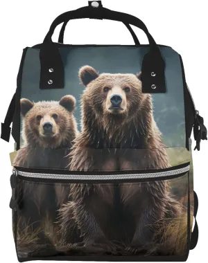 Diaper Bag Backpack Encounter animal Bear Nappy Backpack Maternity Baby Nappy Bag Changing Bags for Travel