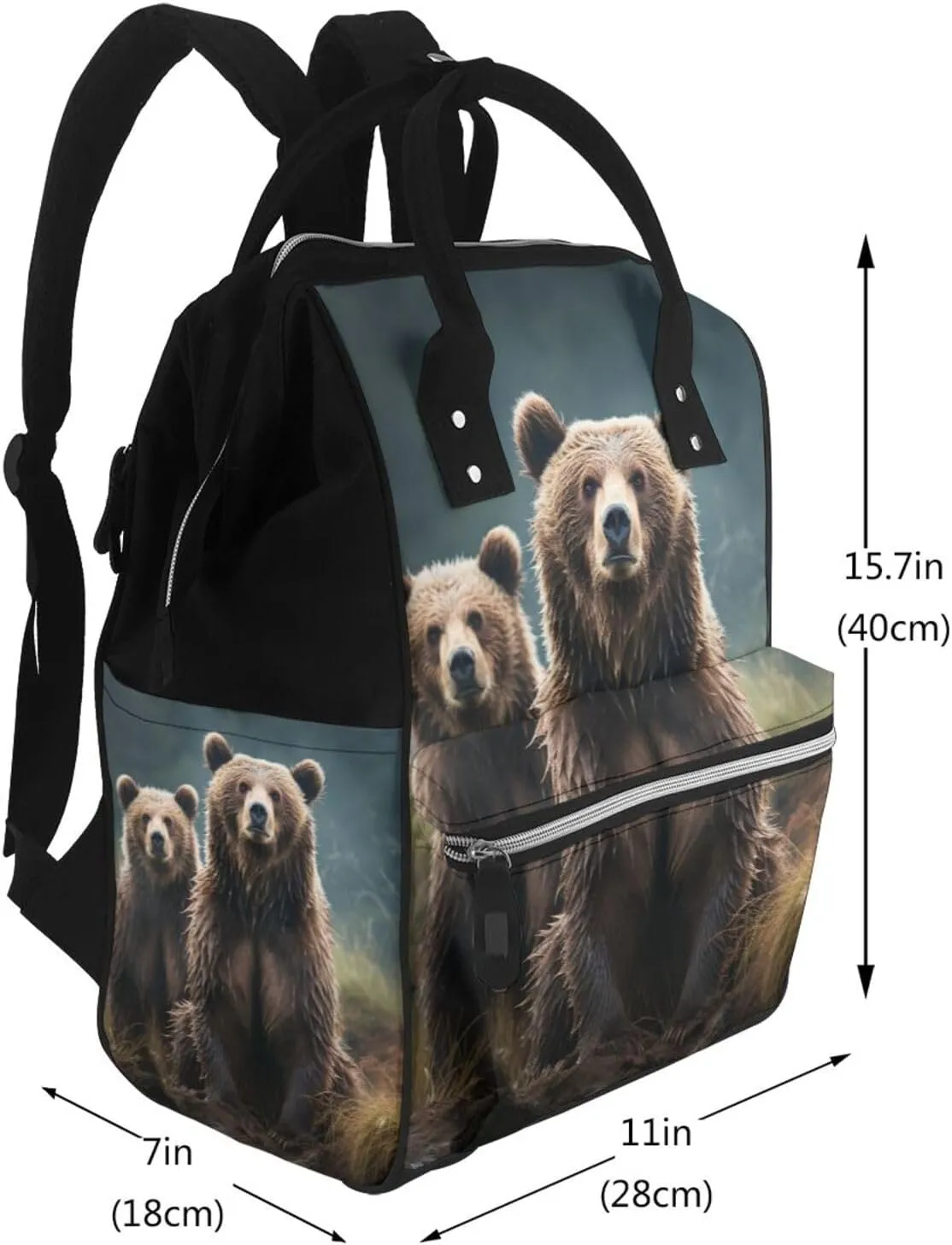 Diaper Bag Backpack Encounter animal Bear Nappy Backpack Maternity Baby Nappy Bag Changing Bags for Travel