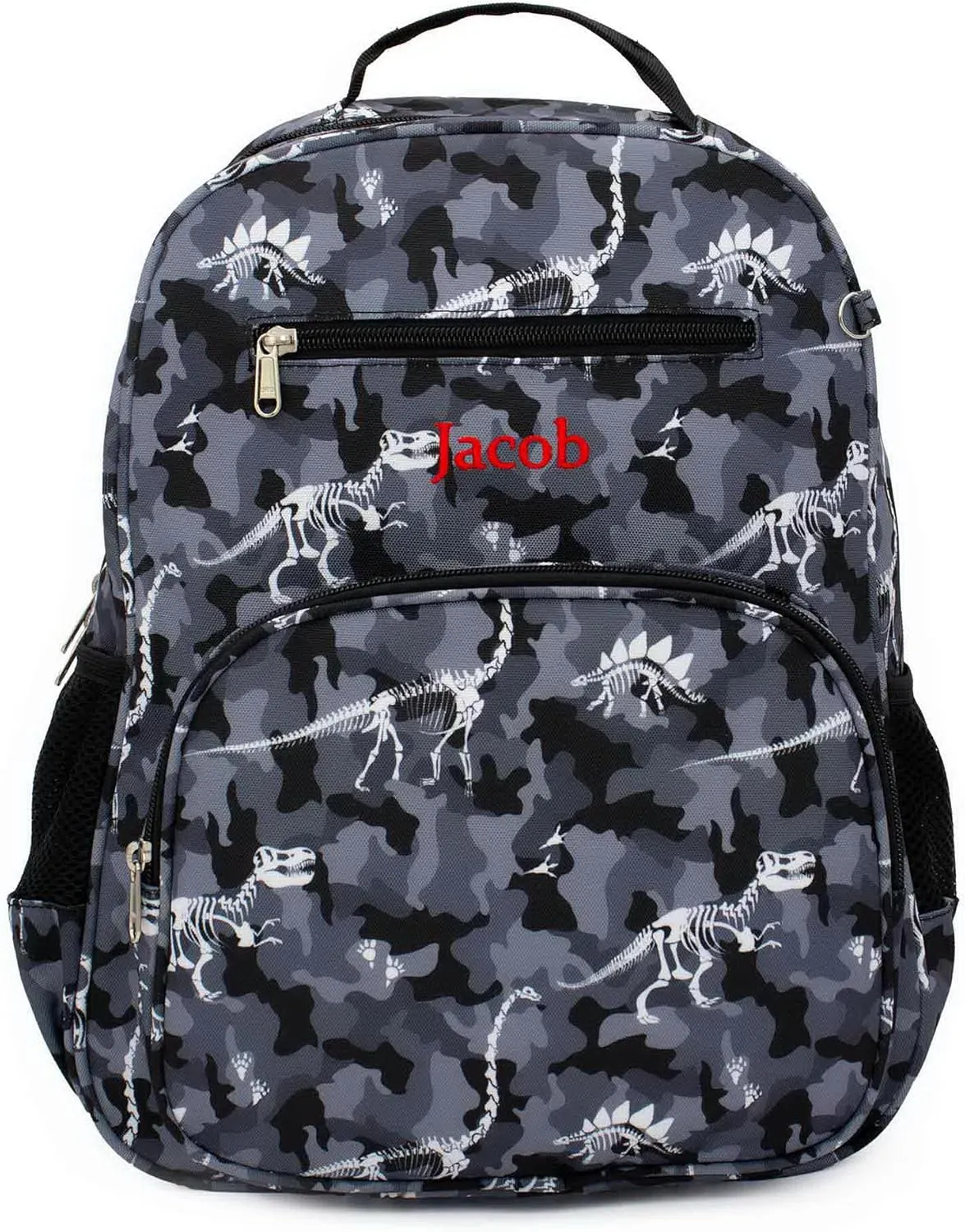 DIBSIES Personalized Adventure Collection Backpack (Camo Dinosaur)