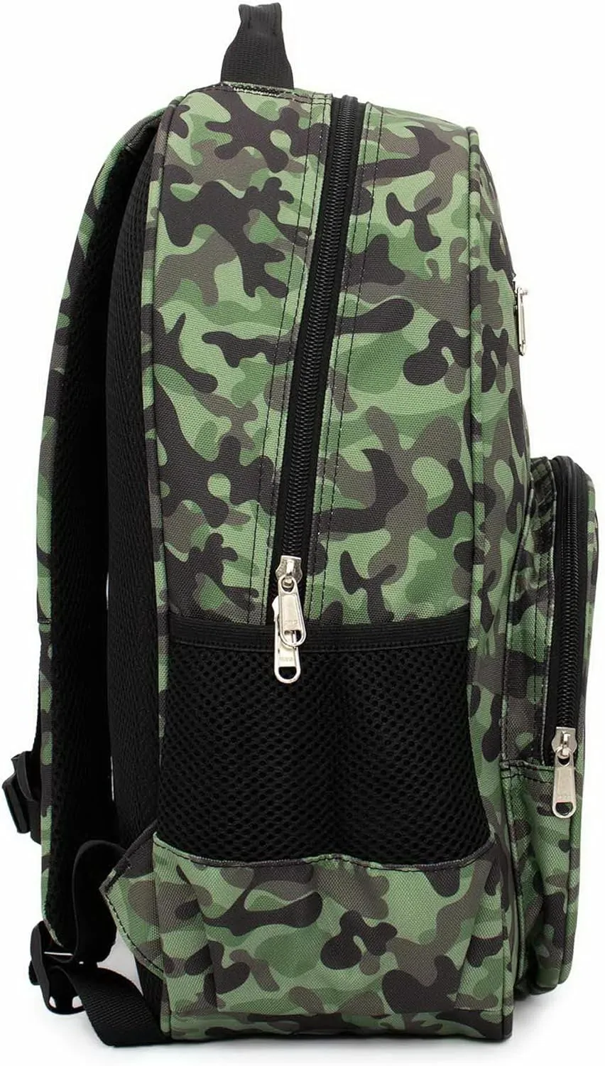 DIBSIES Personalized Adventure Collection Backpack (Green Camo)