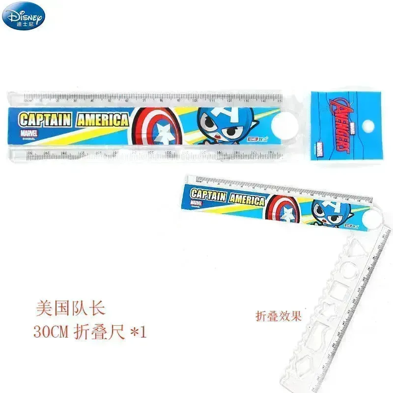 Disney Marvel Folding Ruler with Shapes (30 cm)