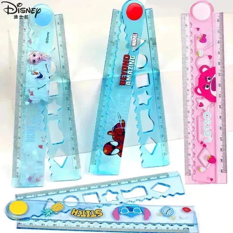 Disney Marvel Folding Ruler with Shapes (30 cm)