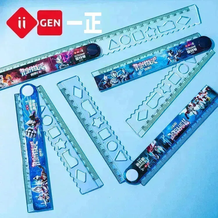 Disney Marvel Folding Ruler with Shapes (30 cm)