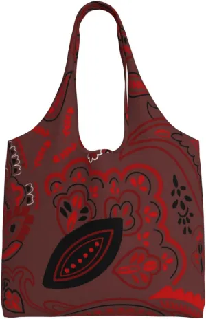 DKJlitter Fashion Canvas Tote Bag, Reusable Grocery Shopping Bag, Large capacity shopping bag Daily Utility Bag
