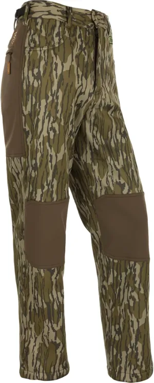 Drake Waterfowl Men's Non-Typical Endurance Soft Shell Durable Fleece Lined Camo Mid Season Hunting Pants with Scent Control