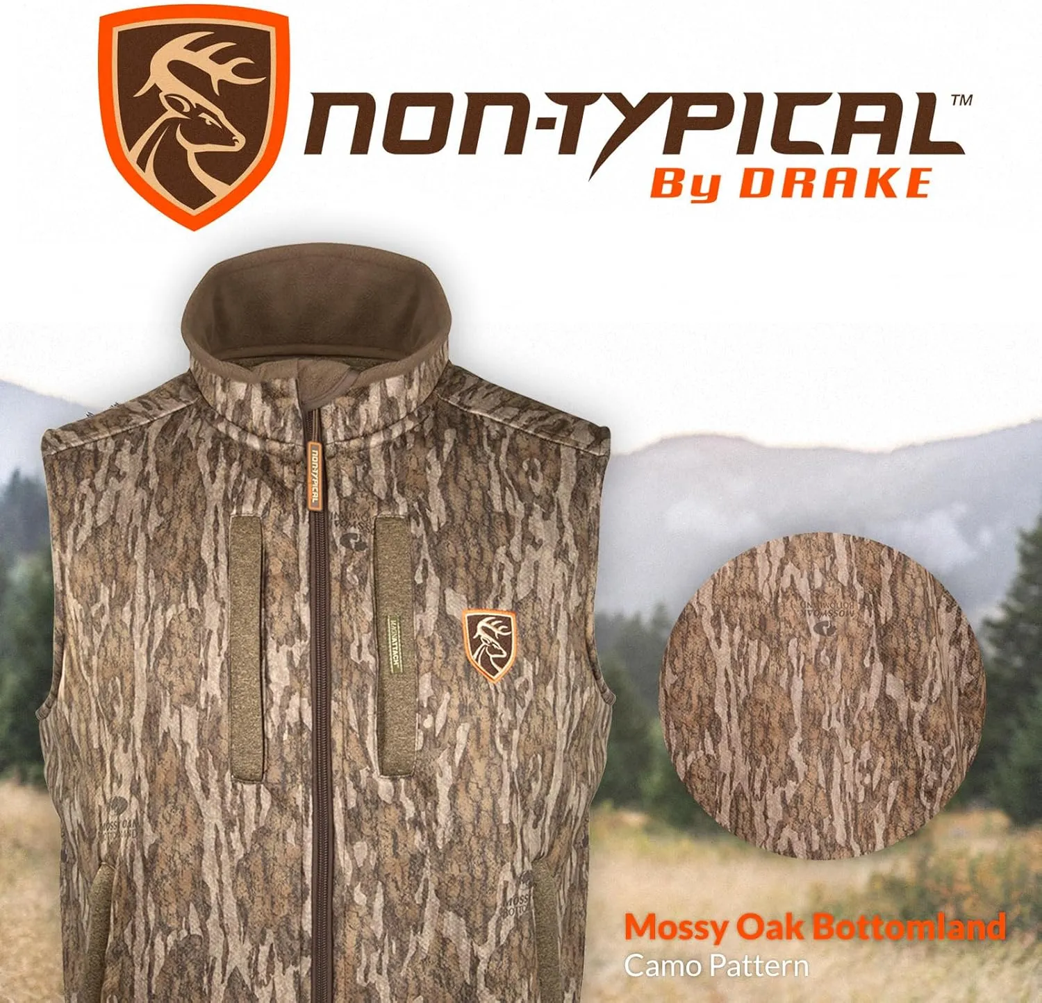 Drake Waterfowl Men's Silencer Fleece with Agion Active XL Hunting Vest